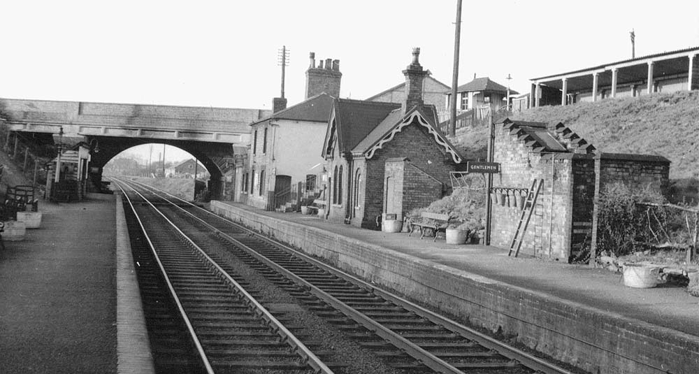 Wilnecote Station Another view of Wilnecote station looking through