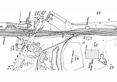 A 1921 25 inch to mile Ordnance Survey map showing a close up of Wilnecote station and its goods shed and yard