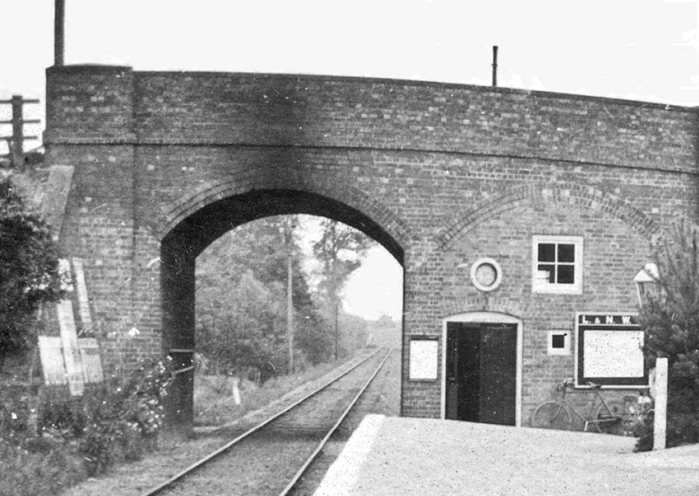 Close up   showing the innovative booking office in LMS days