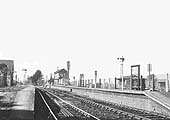 Looking west towards Stratford upon Avon in the penultimate month prior to its closure on 7th April 1952