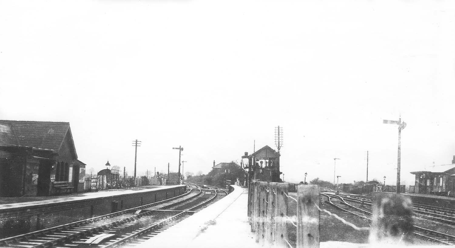 Looking West towards Stratford upon Avon on the SMJ and Leamington Spa on the GWR
