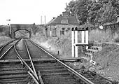 The boardwalk, steps and platform used by the signalman when exchanging the token with the engine crew