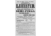 A joint E&WJR and GCR Handbill advertising a Special train between Stratford on Avon and Leicester on 23 March 1907
