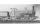 An official works photograph of E&WJR 0-6-0 No 14 prior to it being delivered to the railway