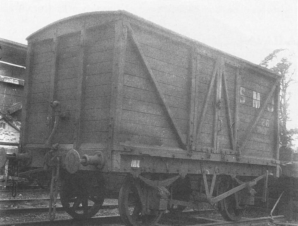 SMJ Box Van No 28, one of eighteen such vehicles known to be in service in January 1916