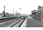 Looking west towards the junction with the ex-GWR Stratford upon Avon to Honeybourne line