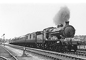 Ex-Great Central 4-4-2 Class C4/4 No 5262 passes through Braunston & Willoughby on an up express circa 1928