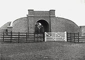 View of Bridge No 469 located near Braunston photographed prior to the building of the embankment
