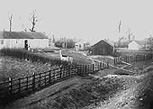 View of part of the temporary camp near Newton Village which were erected by the contractor