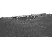 The fully completed thirteen arch viaduct built by Thomas Oliver & Sons as part of contract No 4