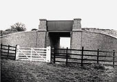 Another example of one of the many underbridges being provided by the Great Central for local farmers