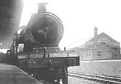 Great Central Railway Class 4C 4-4-2 No 192 stands at the down platform waiting to depart Rugby GC circa 1910