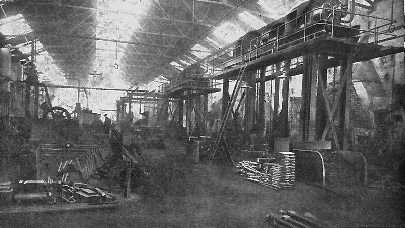 The third of eight photographs showing inside the factory of the Birmingham Railway and Carriage Co Ltd