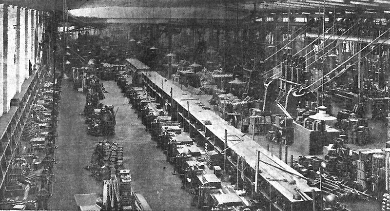The eighth of eight photographs showing inside the factory of the Birmingham Railway and Carriage Co Ltd