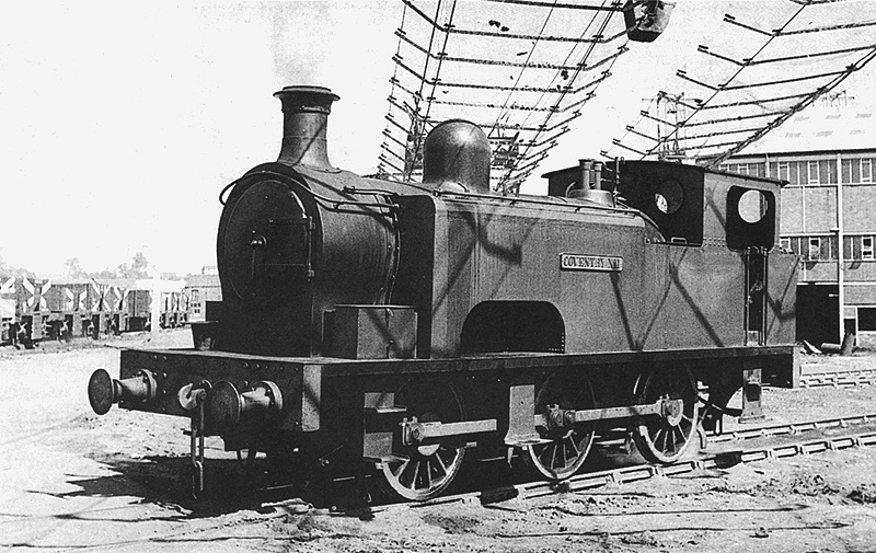 Colliery North British 060T 'Coventry No 1' stands under