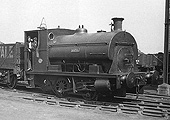 Peckett 0-4-0ST Works No 1532 'Kapai' is seen shunting in the yard at Pooley Hall Colliery circa 1948