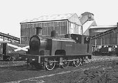 North British 0-6-0T 'Coventry No 1' is seen standing in the yard at Haunchwood Colliery on 16th August 1966