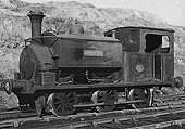 Hunslett 0-6-0ST Works No 498 'Good Luck' stands stored at Haunchwood Colliery on 2nd March 1963