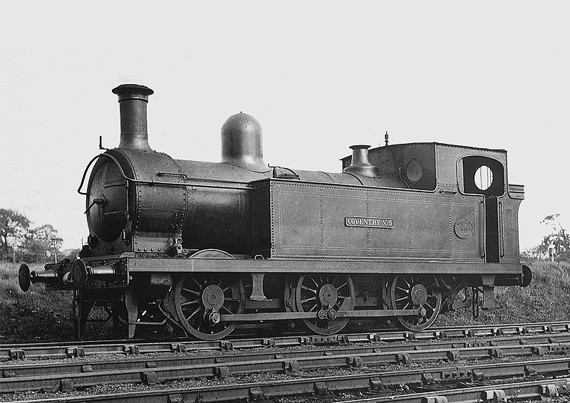 Sharp Stuart 0-6-0T 'Coventry No 5' is seen standing at Coventry Colliery