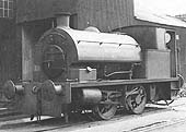 Bagnall 0-4-0ST 'Dunlop No 6' is seen at the Dunlop Rubber Company's Erdington works on 22nd April 1967
