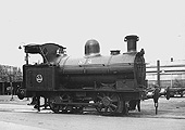 Ex-LNWR 0-4-0ST No 4 is seen standing out of steam in the yard ICI's factory in Witton circa 1951