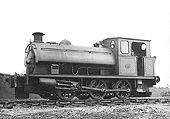 Robert Stephenson & Hawthorn Works 0-6-0ST No 7387 is at Rugby Cement' New Bilton Works on 27th March 1951
