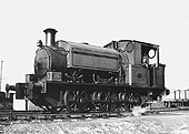Manning Wardle 0-6-0ST Works No 2047 at Rugby Cement's New Bilton Works yard on 18th March 1961