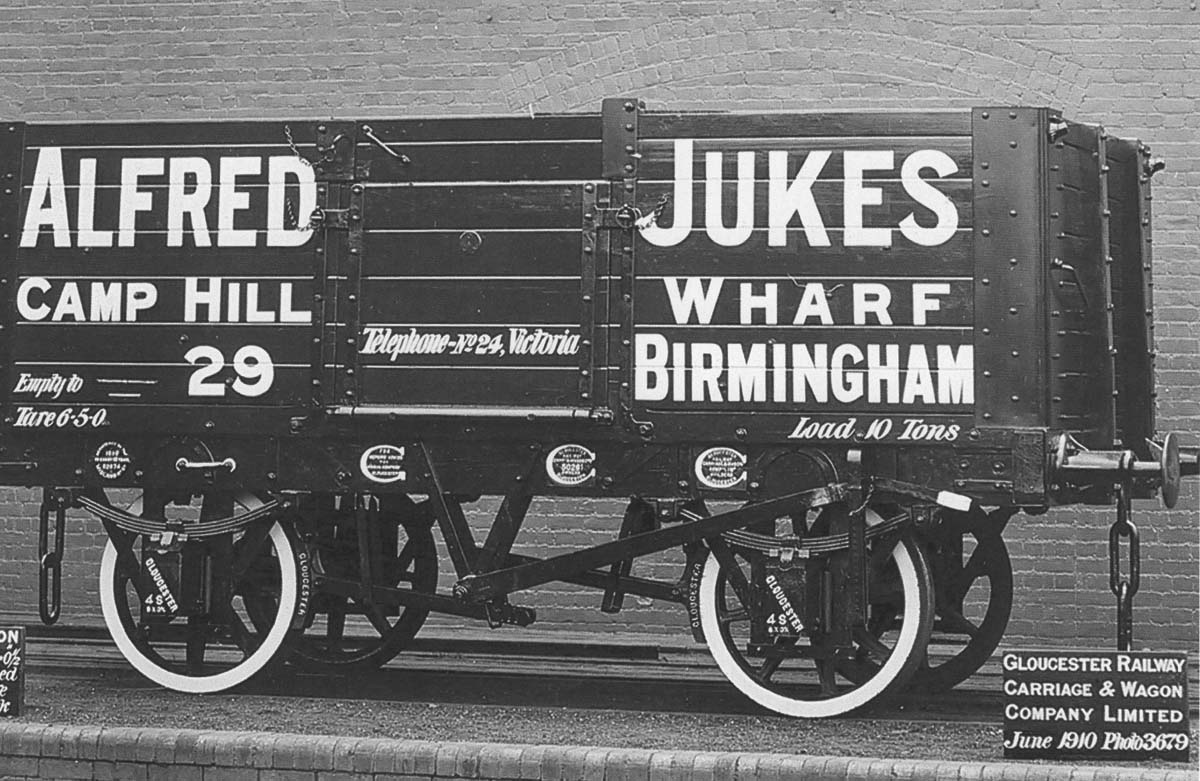 Alfred Jukes of Camp Hill Wharf Wahon No 29 built by Gloucester RC&WCo