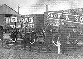 The only surviving photograph of a Wyken and Craven Colliery wagon seen at an unknown location
