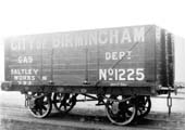 Wagon No 1225 is one of a hundred built by the Metropolitan Wagon company of Washwood Heath