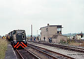 Army 254 stands at the former SMJ Fenny Compton down platform with the returning enthusiasts special