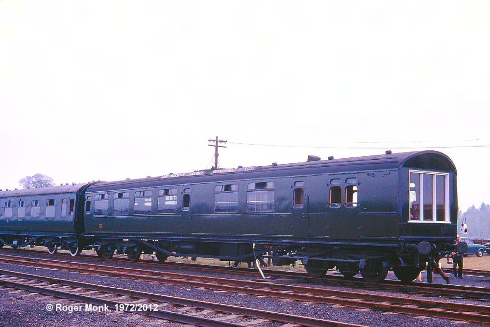 Bullied design brake coach converted by the Army into an inspection saloon