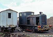 Andrew Barclay 0-4-0 diesel loco works no. 325 of 1937, former Army 121 from Hilsea Ordnance Depot, Hants.