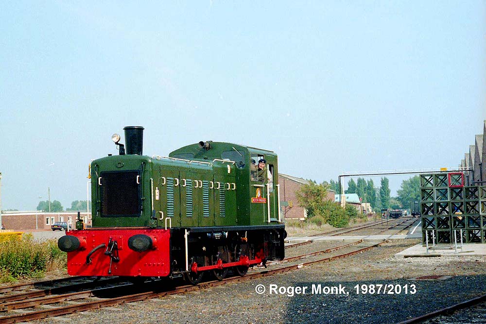 Ex BR 0-6-0D D2144 (03 144) named WESTERN WAGGONER