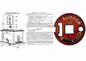 Tyer's No6 Electric Tablet System introduced in 1908, to replace the heavy Webb & Thompson Electric Train Staff