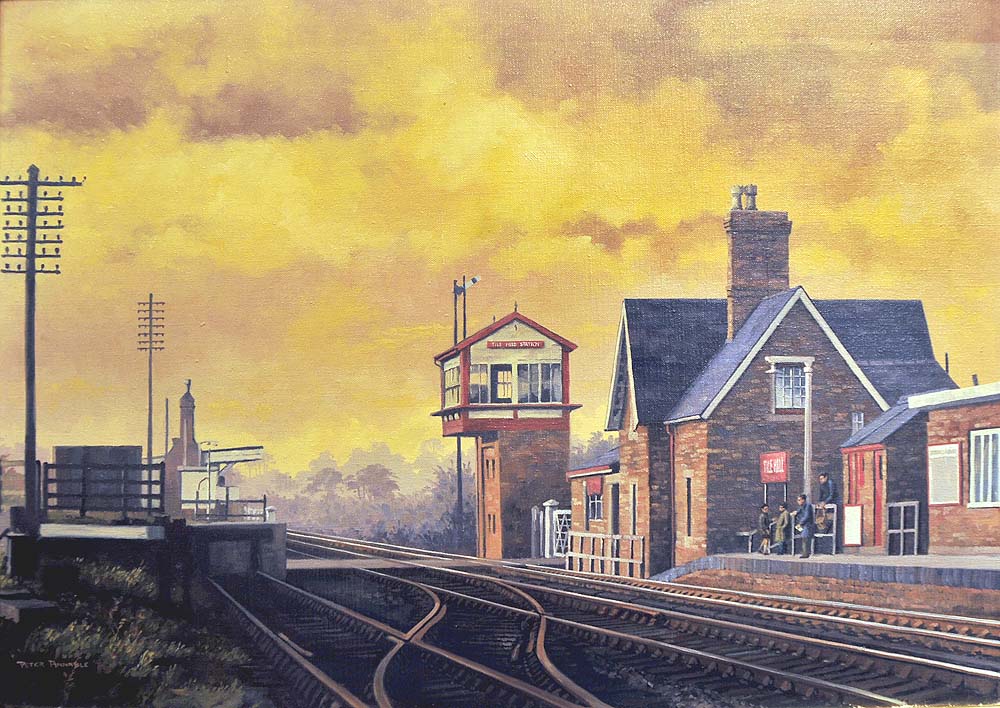 Warwickshire Railways: Rail Art - Peter Annable GRA - Tile ...
