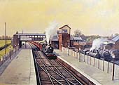 The Midlander Ex-LMS Jubilee class 4-6-0 No 45688 'Polyphemus' entering New Street