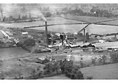 Third of three aerial views of Southam Cement Works, Long Itchington, taken in 1932