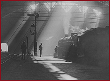 The LMS in Warwickshire - a LMS 2-6-0 'Crab' in New Street station